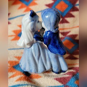 Wedded Bliss PA Dutch Ceramic Couple